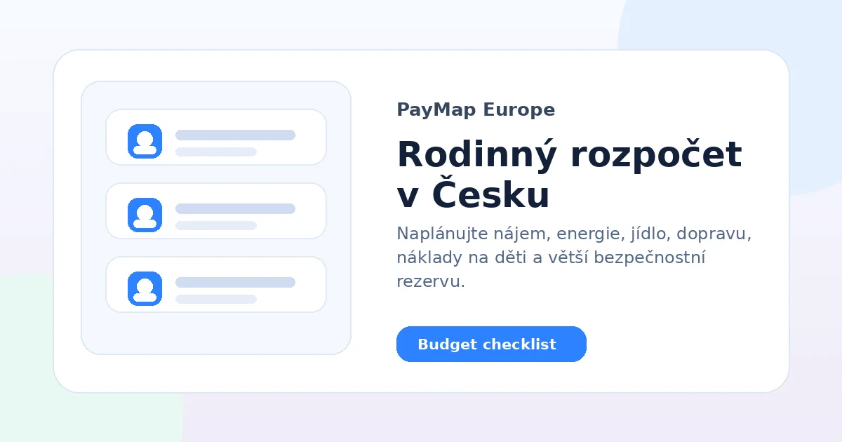 Rodinný rozpočet v Česku