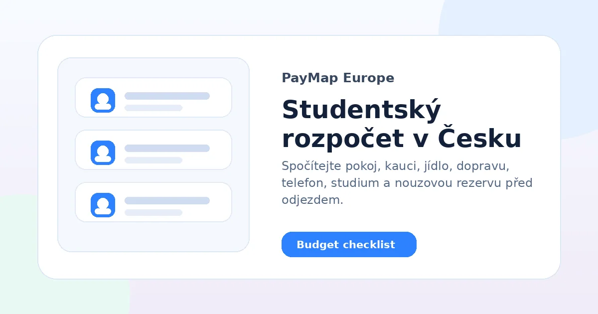 Studentský rozpočet v Česku