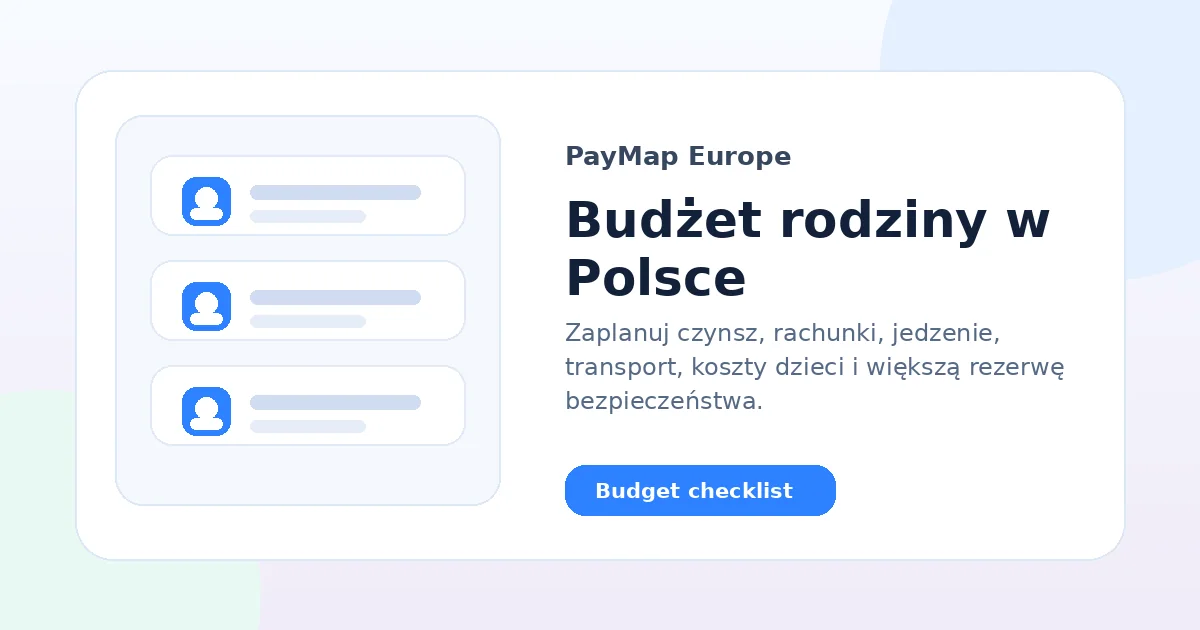 Budżet rodziny w Polsce