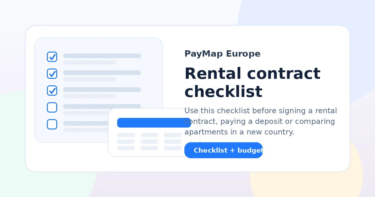 Rental deposit calculator